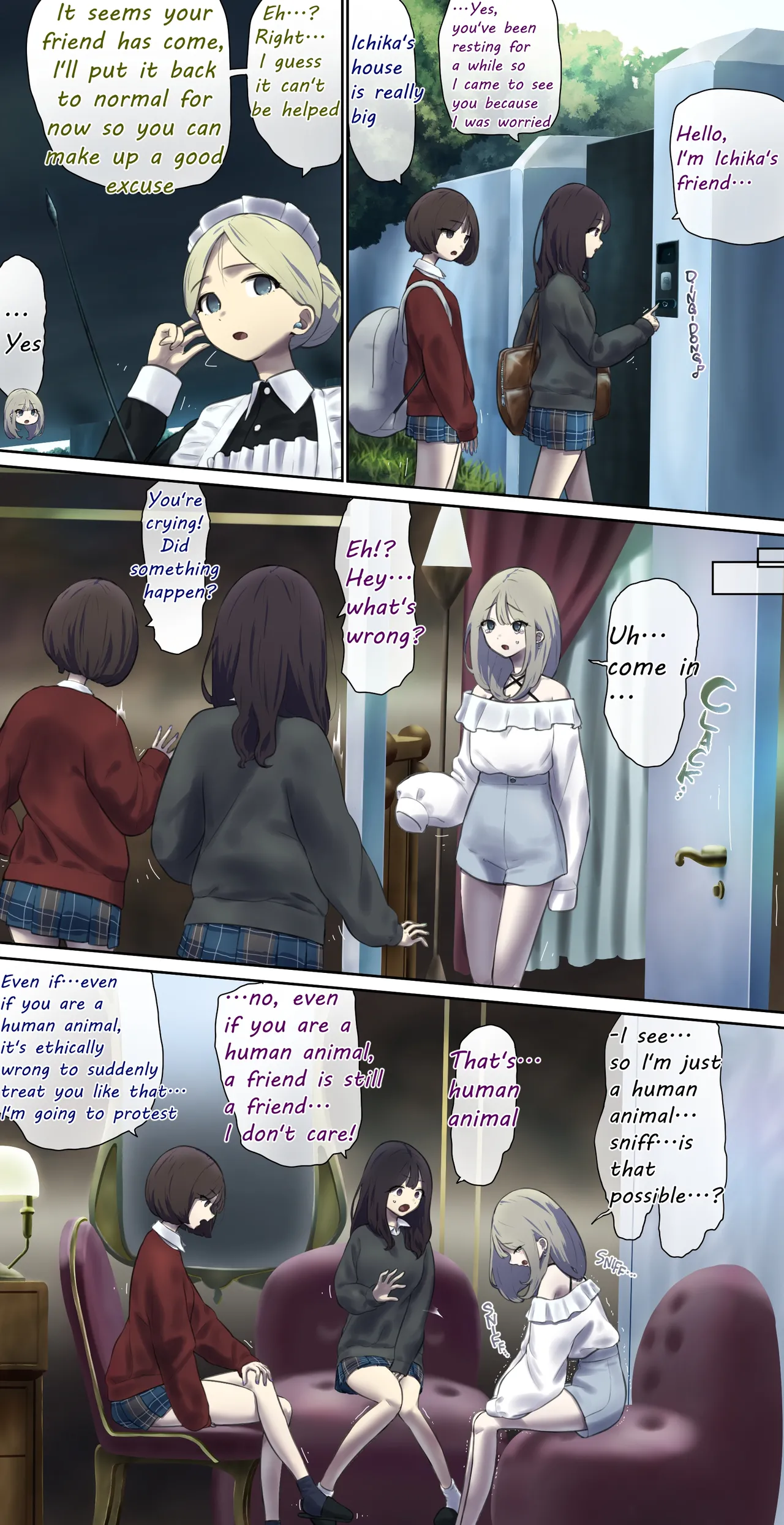 Page 5 of The young lady who was a human animal