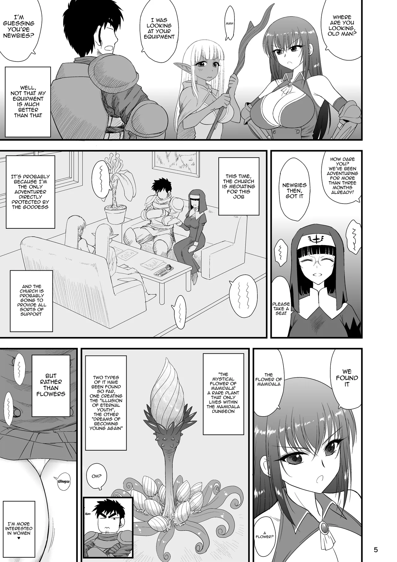 Page 4 of Mami no Meikyuu 2 Leskko Boukensha Hen | Mami's Dungeon 2 - Lesbian Adventurer Edition