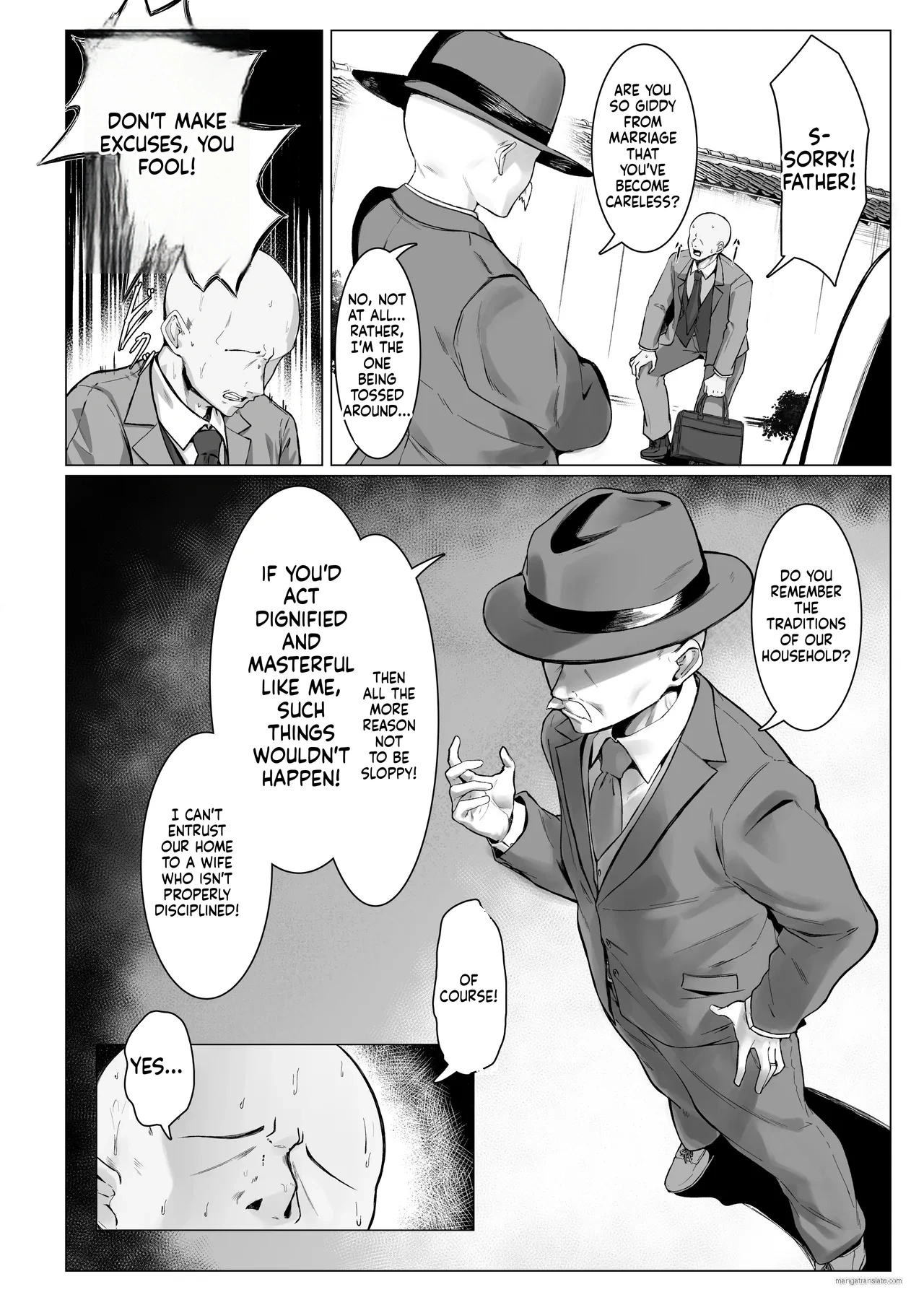 Page 45 of Downer Ninpou Tsuma wa Teishu Kanpaku Otto wo Wakara Seru