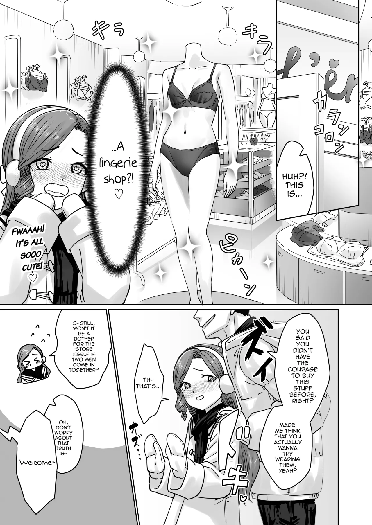 Page 16 of Hentai Otokonoko no Dokidoki Lingerie Shopping - Lingerie Shopping of Hentai Otokonoko