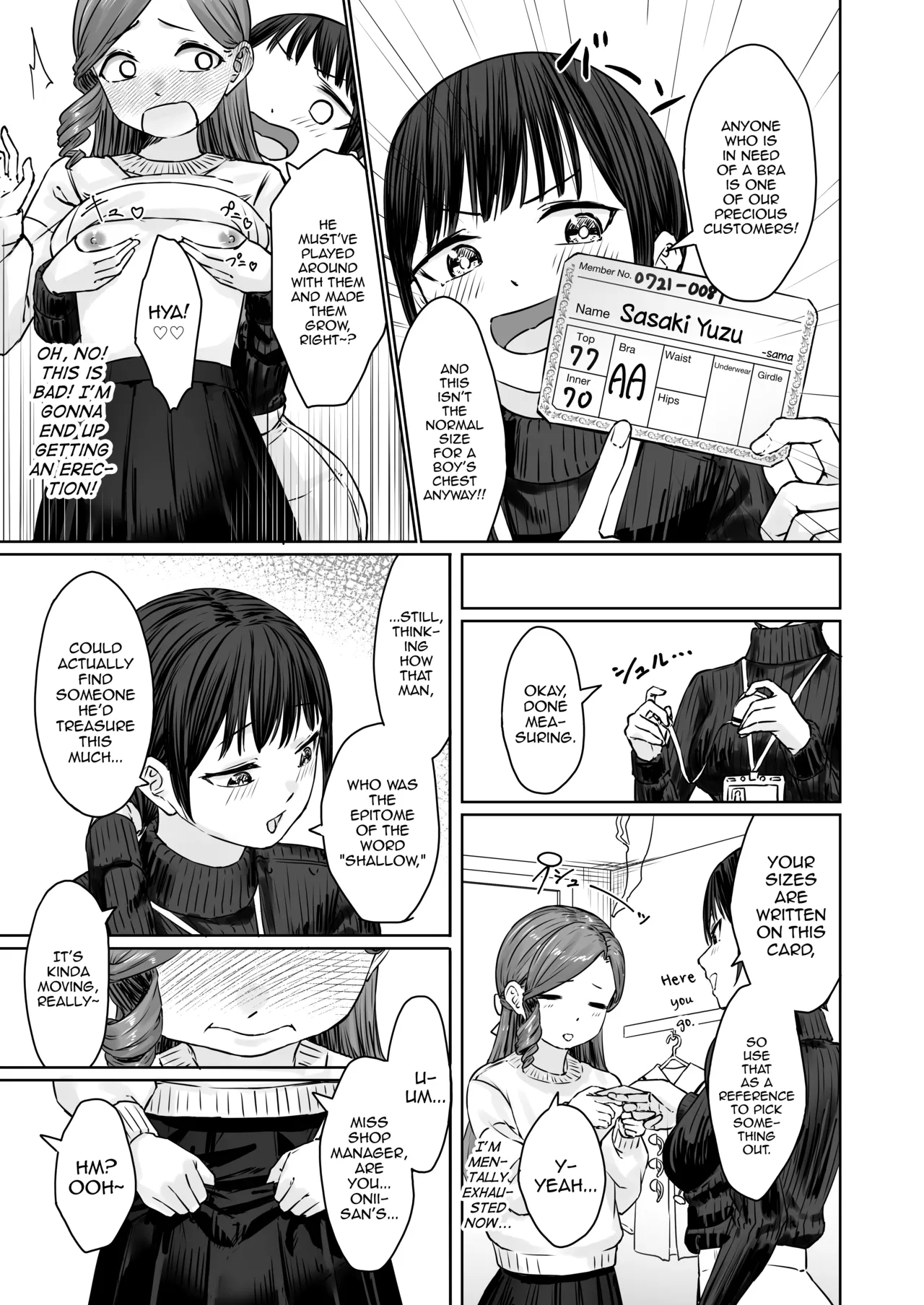 Page 20 of Hentai Otokonoko no Dokidoki Lingerie Shopping - Lingerie Shopping of Hentai Otokonoko