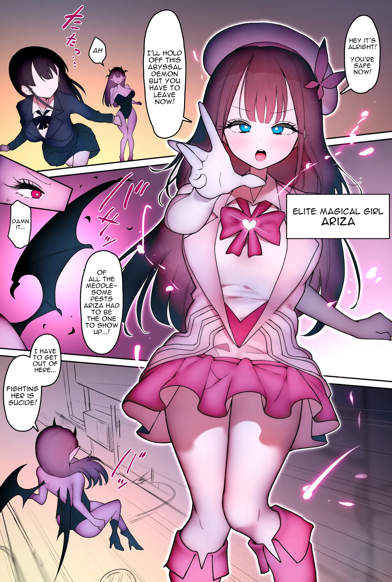 Page 3 of Mahou Shoujo Aariza ~Chijoku Mazo-ka Choukyou ni Ochiru Seigi no Hiroin~ | Magical Girl Ariza 〜The Heroine of Justice Falls to Humiliating Masochistic Training〜