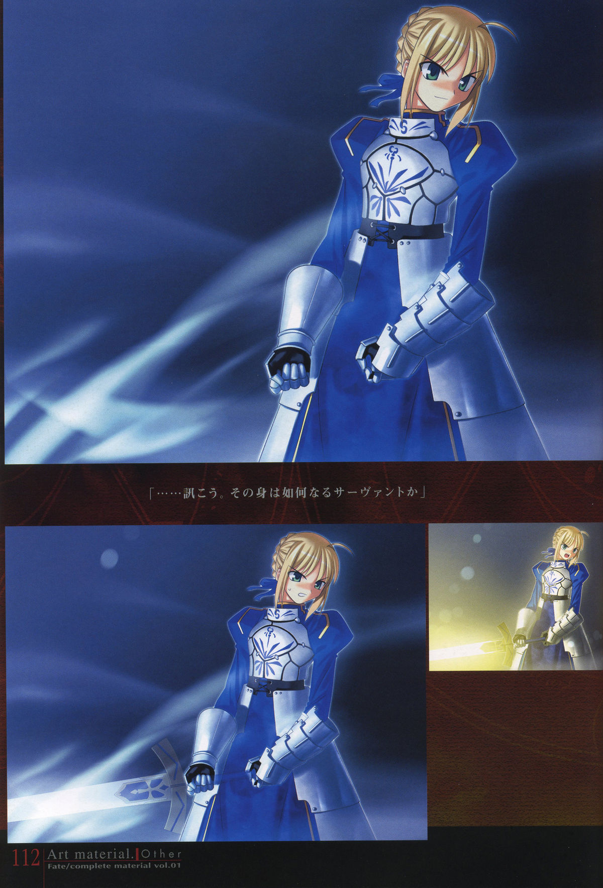 Fate/complete material I - Art material. - Page 117