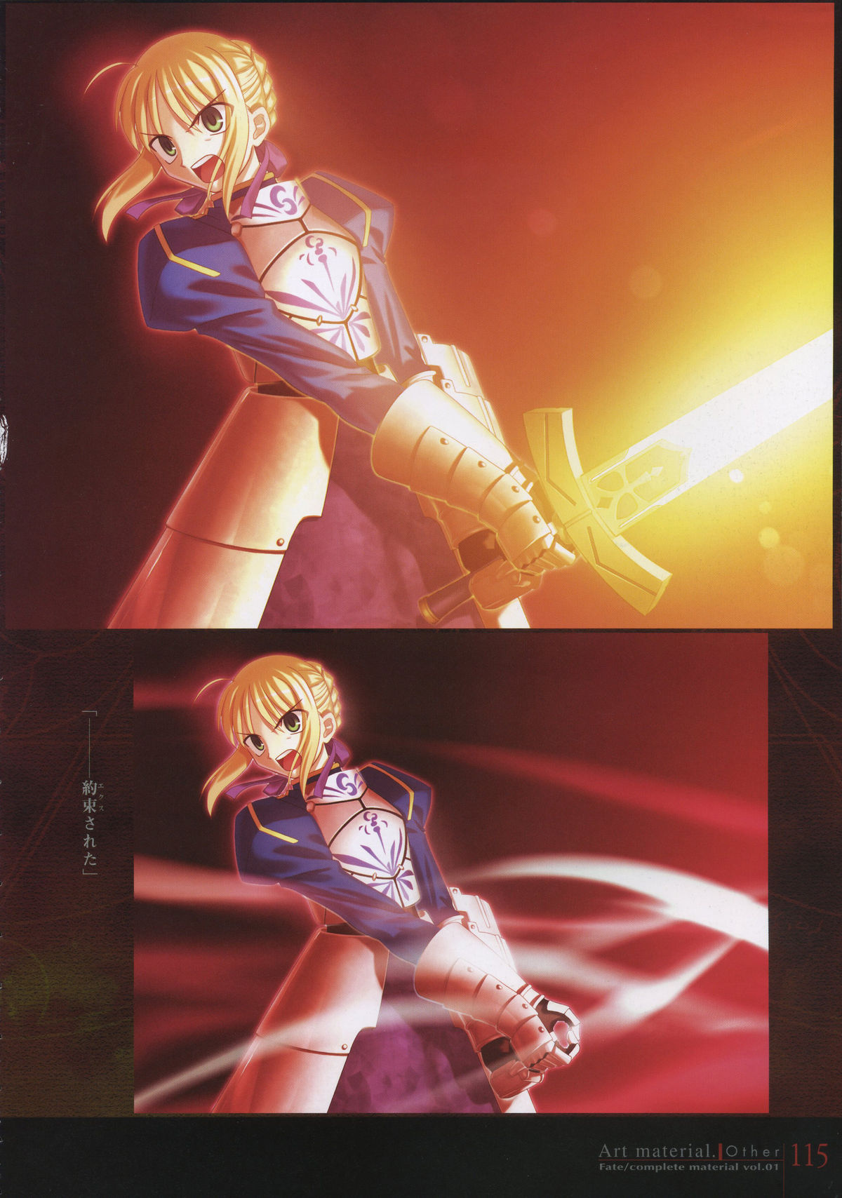 Fate/complete material I - Art material. - Page 120
