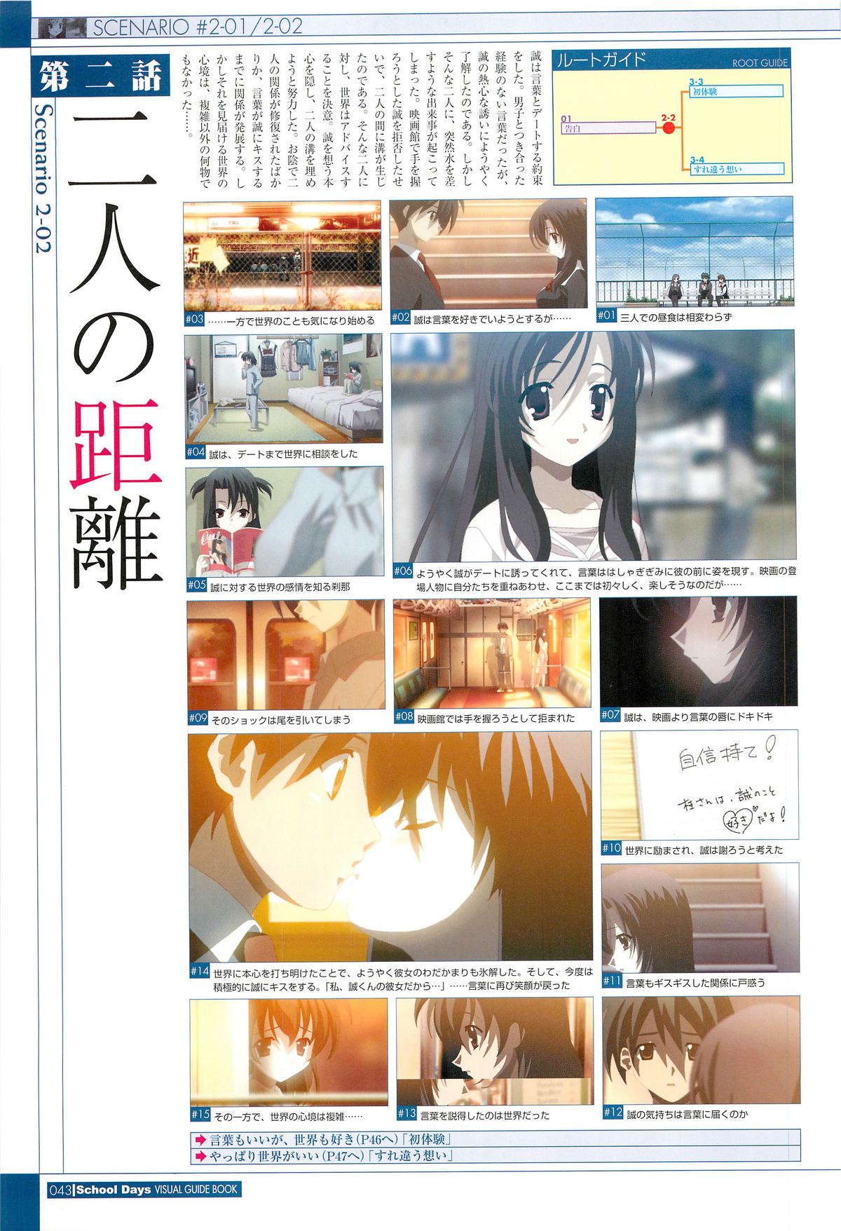 School Days Visual Guide Book - Page 45
