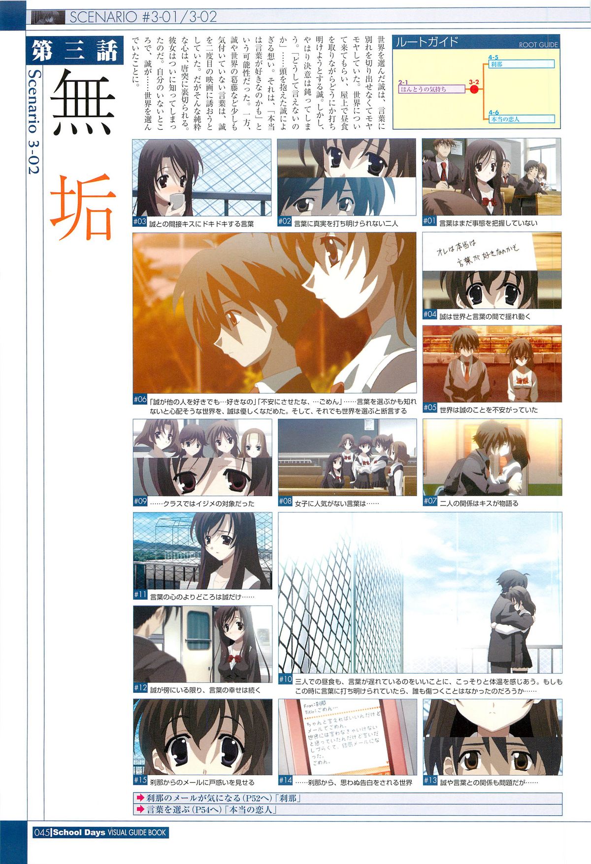 School Days Visual Guide Book - Page 47
