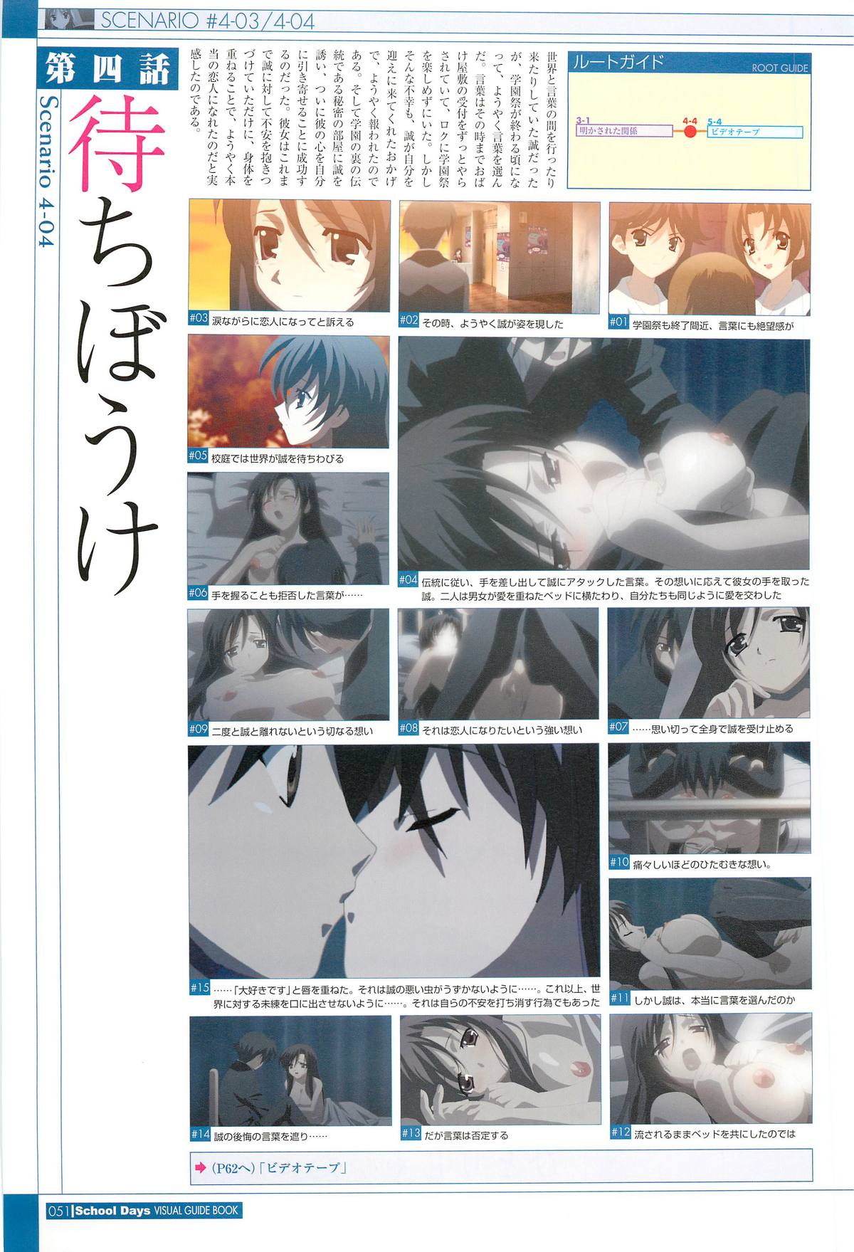School Days Visual Guide Book - Page 53