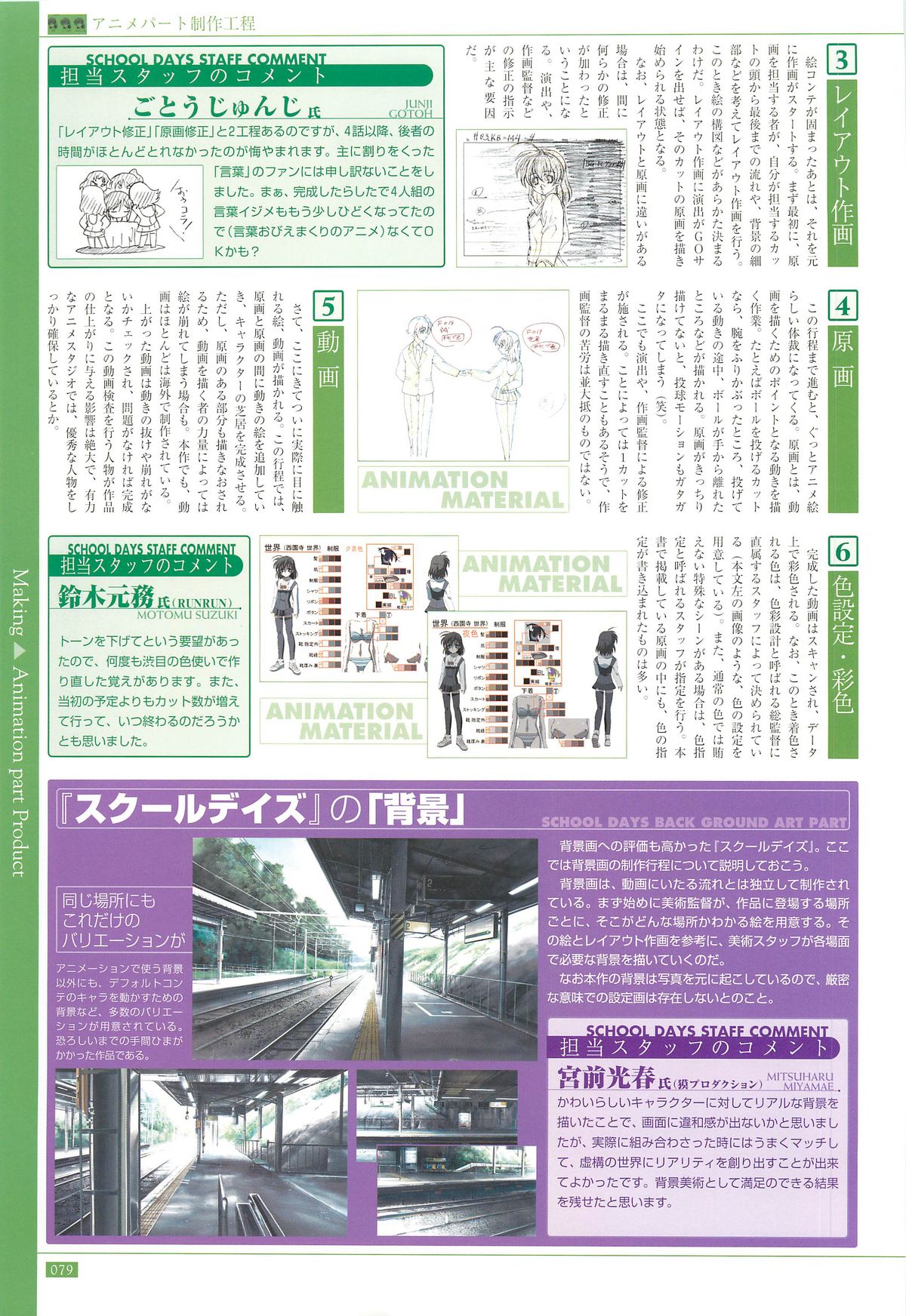 School Days Official Visual Art Works - Page 81