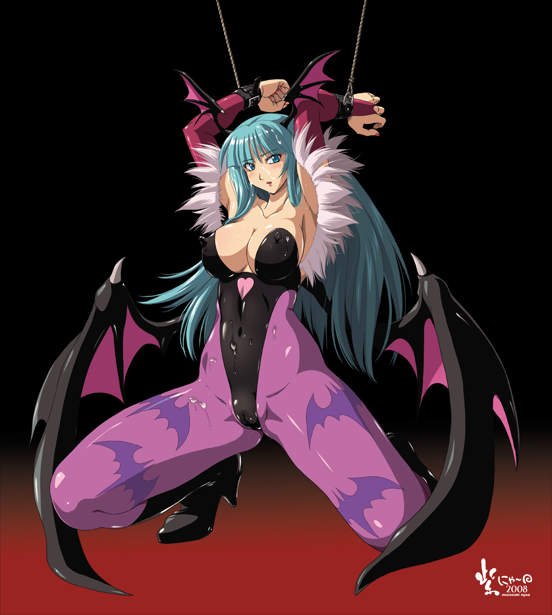 Pitapita Morrigan Fetish DL + - Page 35