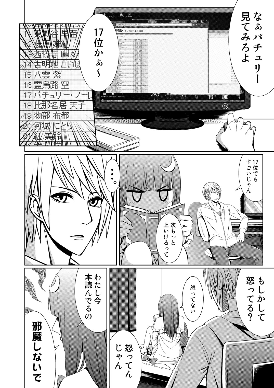 パチュリーと付き合ってるんだが - Page 1