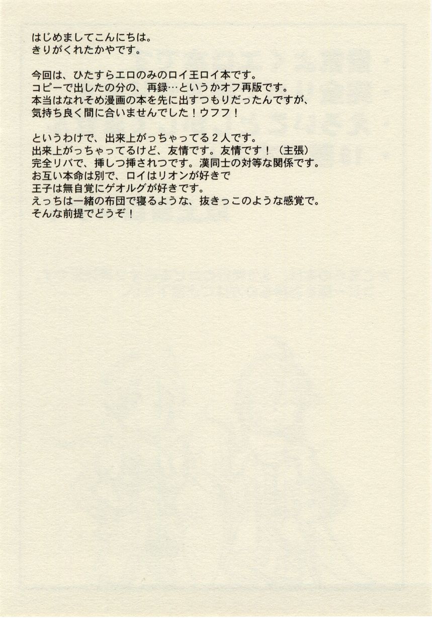 影武者と僕（幻想水滸伝Ⅴロイ王子） - Page 4