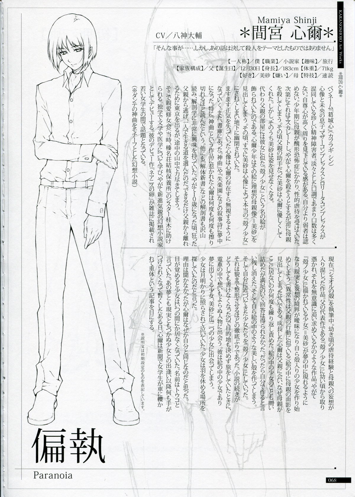 SHEOL KARANOSHOJO Art Work - Page 68