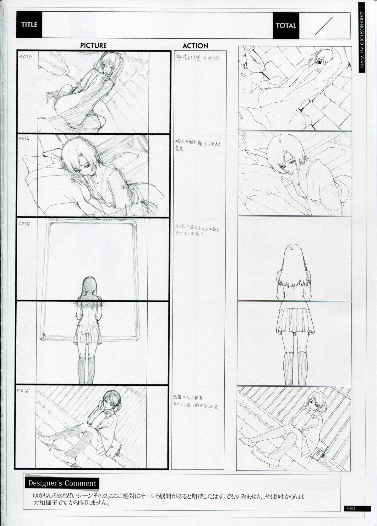 SHEOL KARANOSHOJO Art Work - Page 80