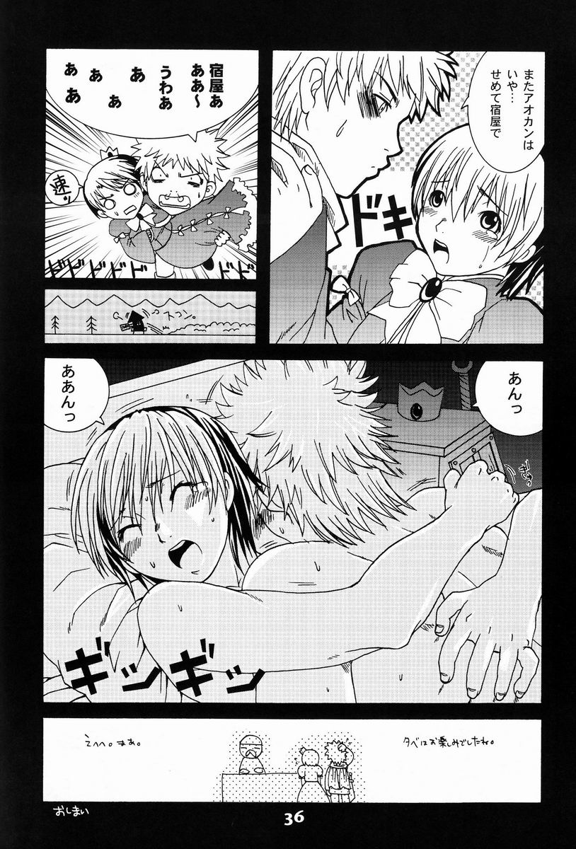Paruko Nagashima (Chika Sekai) - Turquoise (Hikaru no Go) - Page 35