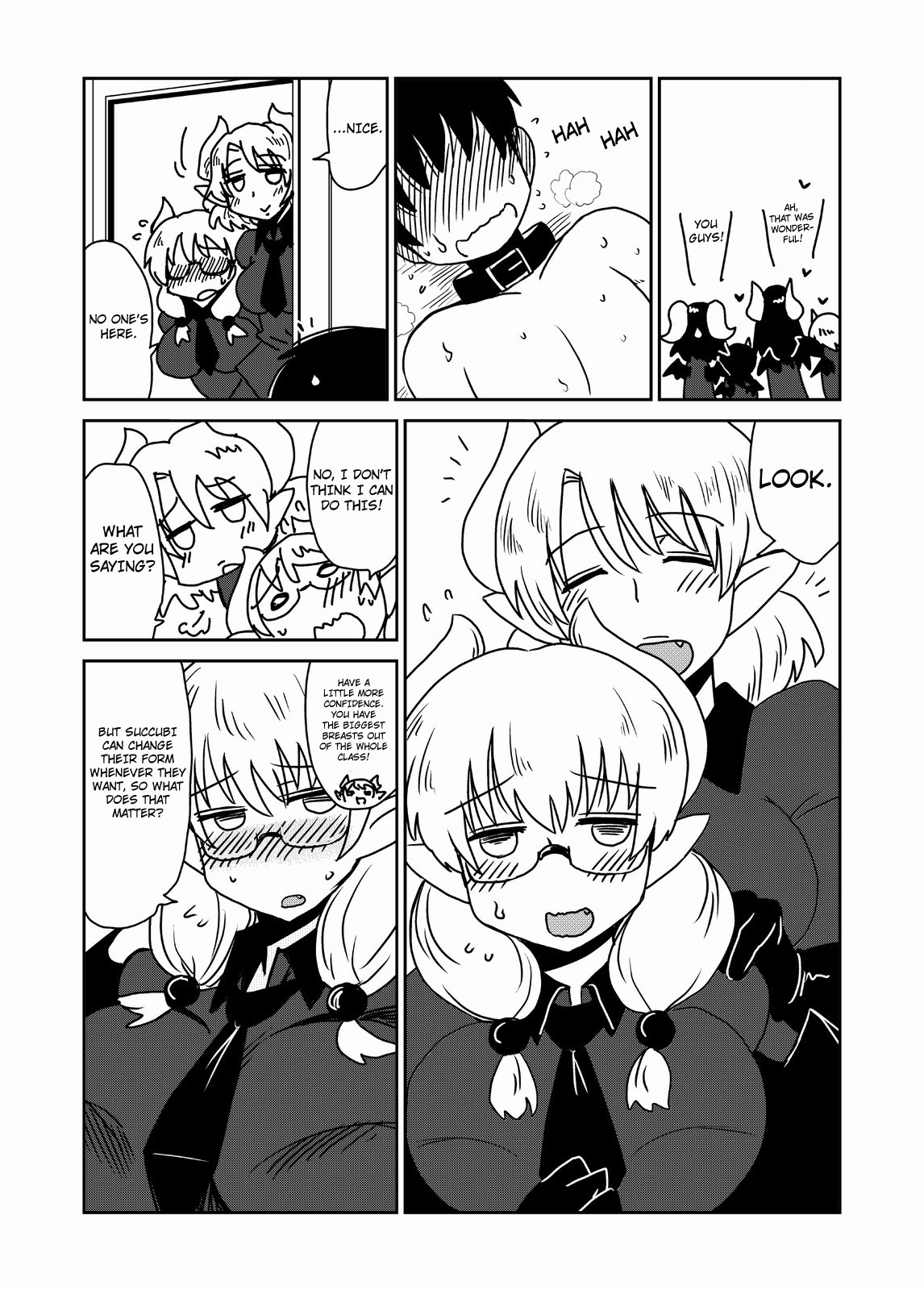 Succubus Gakuen, Class no Pet. | Succubi School, Class Pet - Page 12