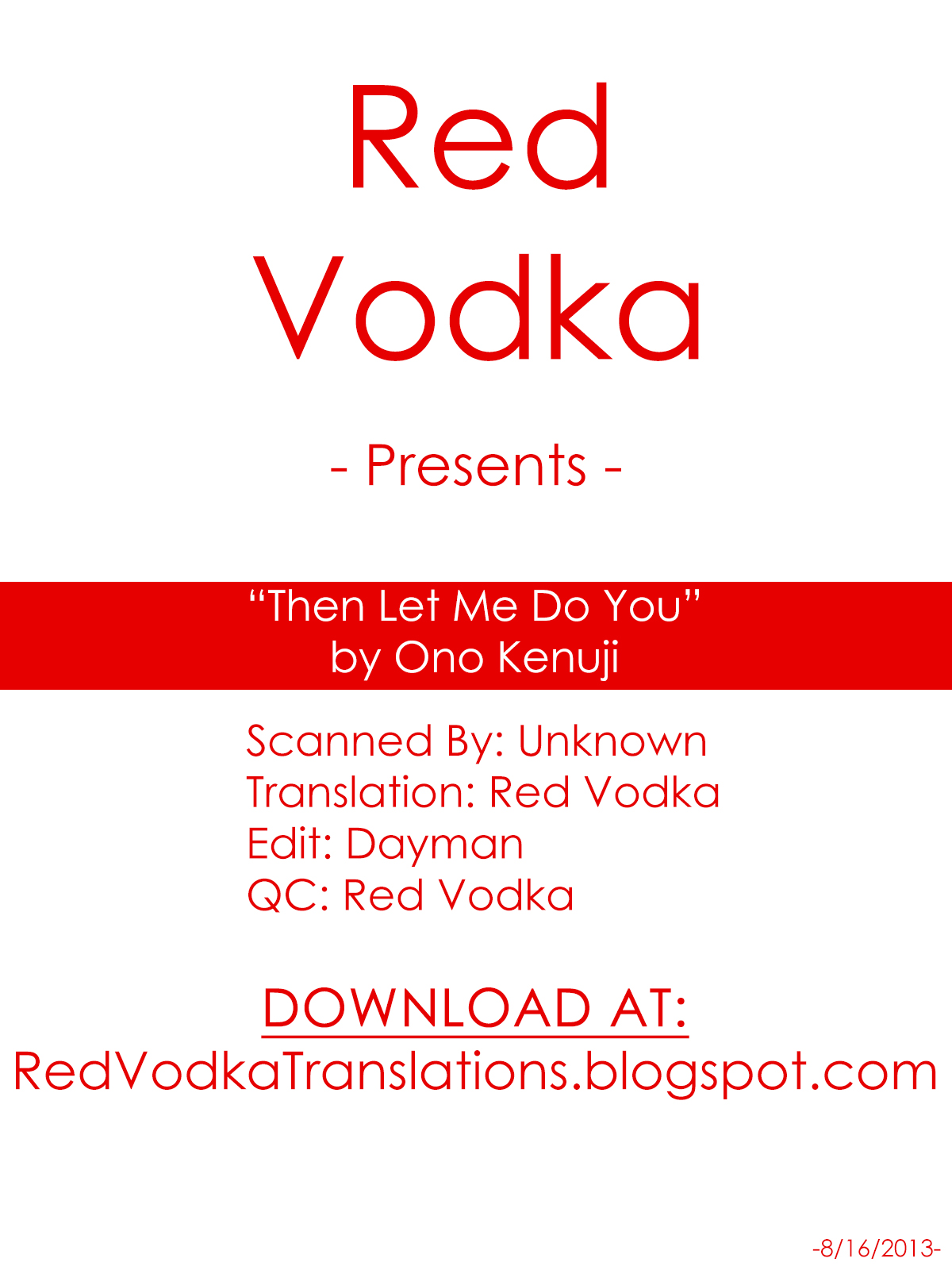 Dattara Yarasete yo | Then Let Me Do You - Page 21