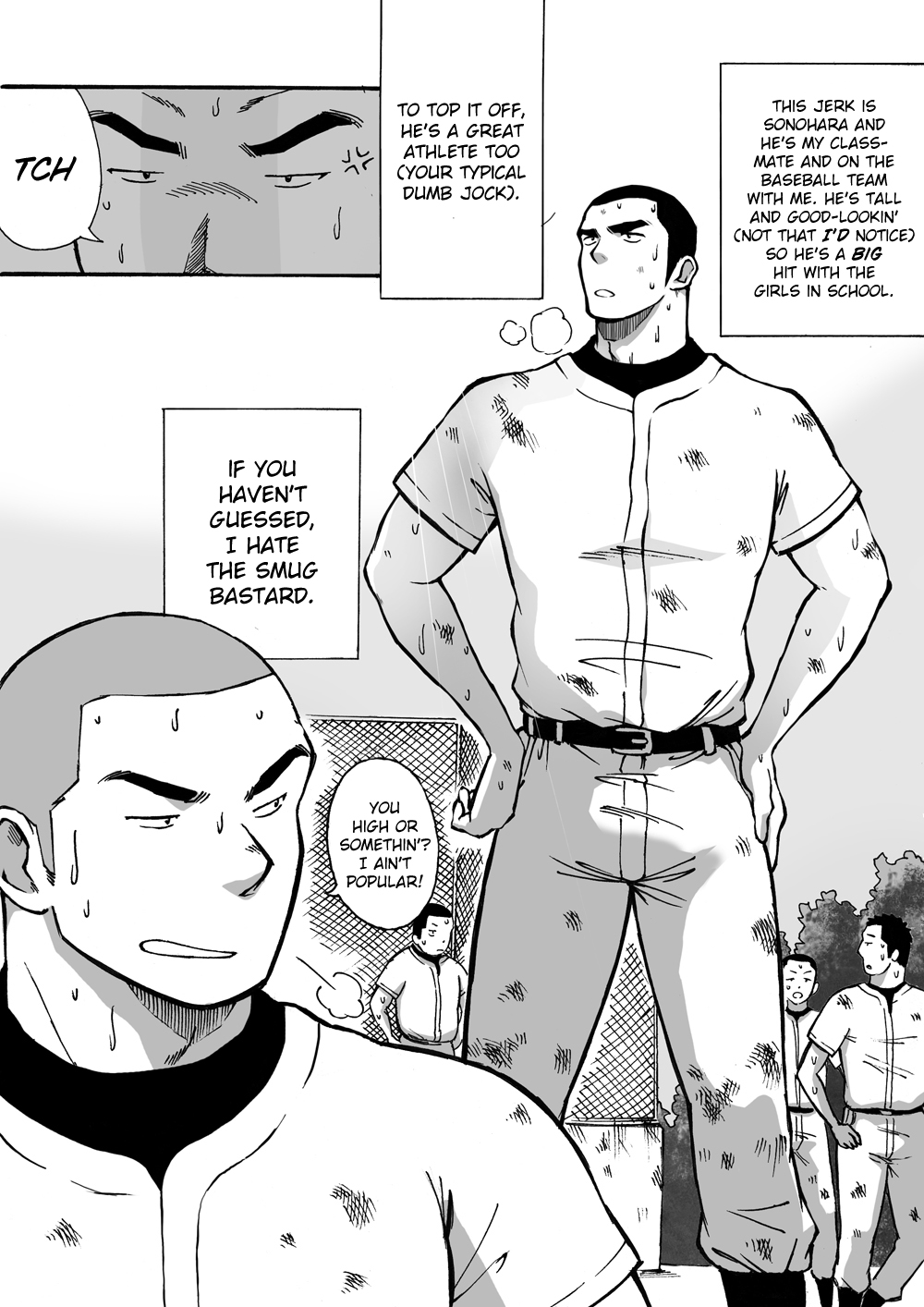 [Akahachi] Motemote Yakyuubu Otoko [Zenpen] | Popular Baseball Club Boys (Part One) [English] [Papatez] - Page 7