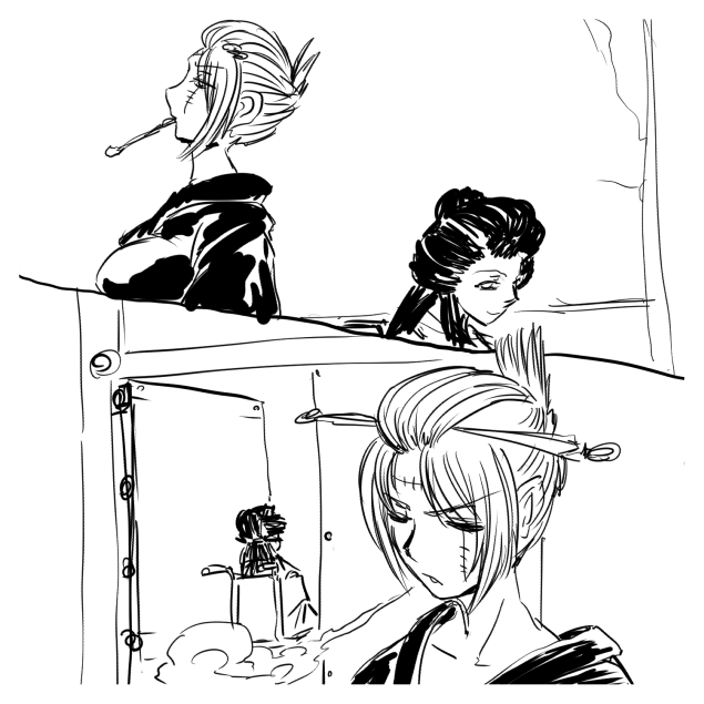 Tsukuyo ga Shokushu Furo de Naburareru! - Page 4