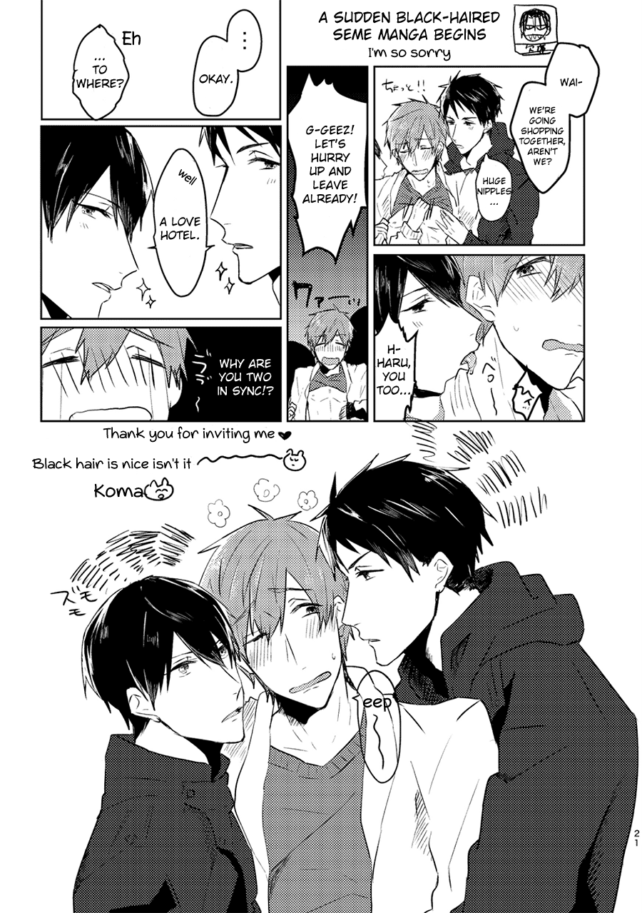 Page 22 of Kurokami Sandwich!